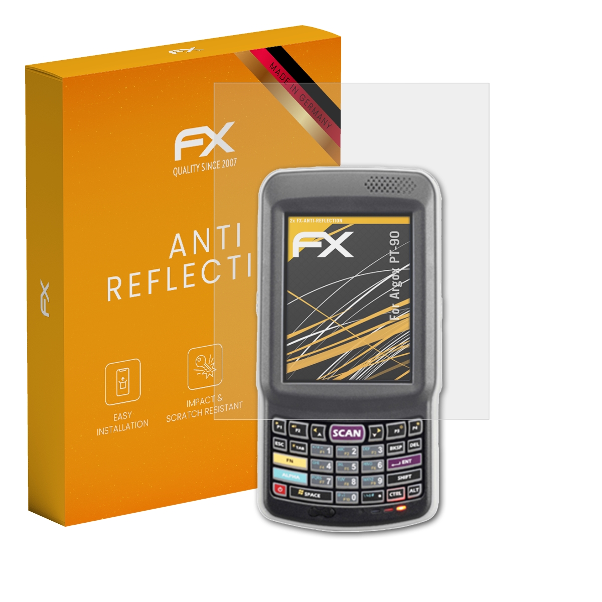 atFoliX 2x Screen Protection Film for Argox PT-90 matt&shockproof - Picture 1 of 8