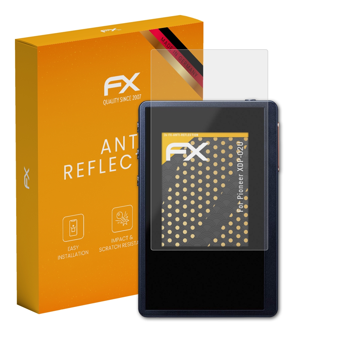 atFoliX 3x Film Protection d'écran pour ZTE Blade Z7 Protecteur d'écran