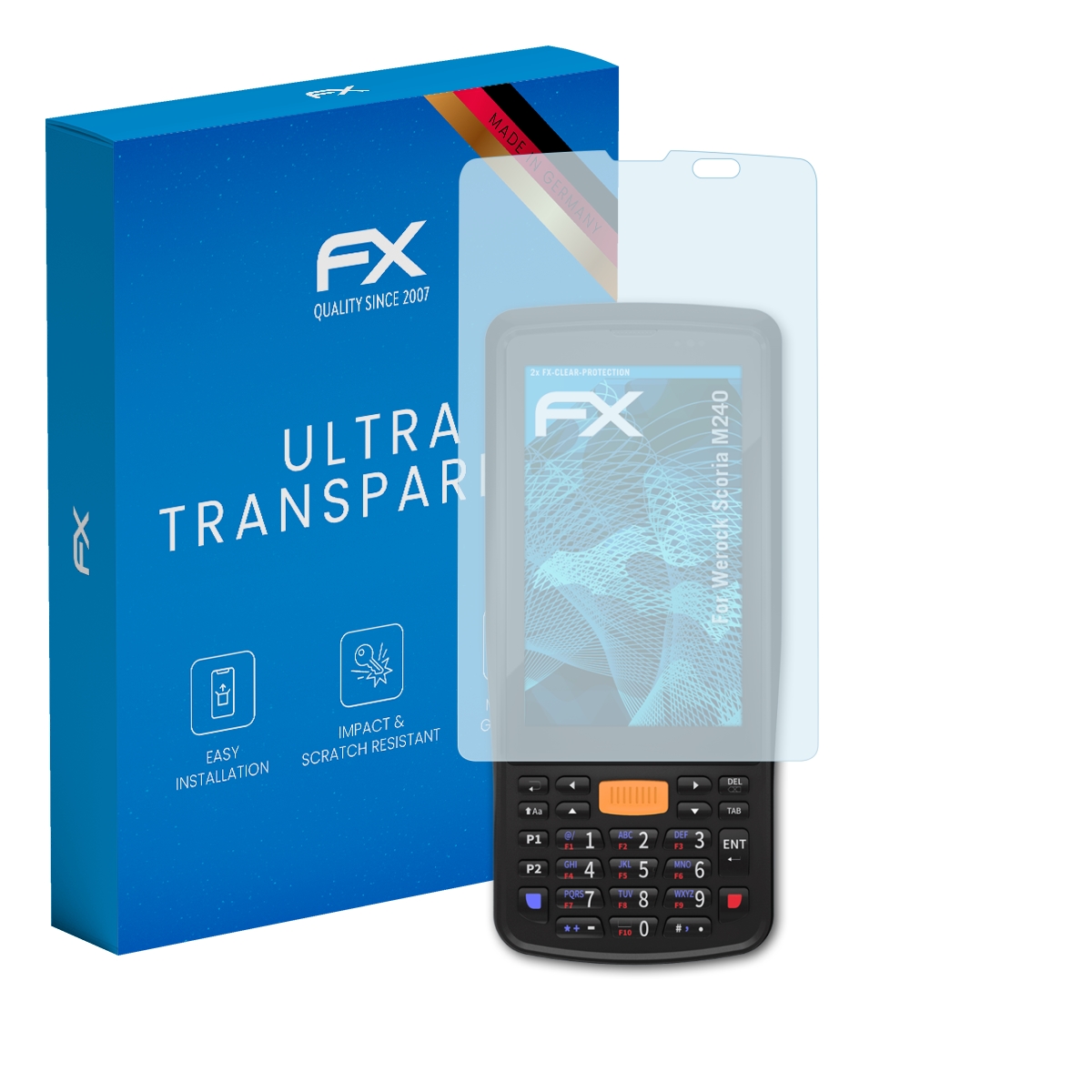 AtFoliX Screen Protection Film Compatible With PocketBook InkPad Color Screen Protector Ultra Clear Fx Protective Film 2x