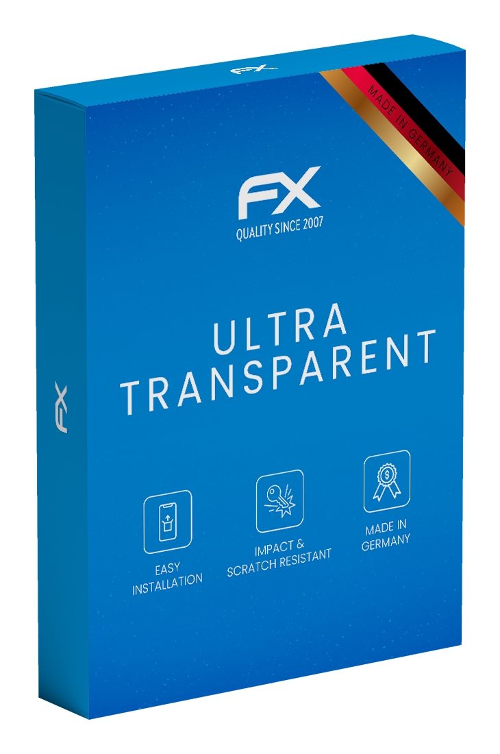 atFoliX 2x Screen Protection Film for Extech HD500 Screen Protector clear